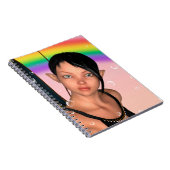 Carnet Fée sous l'arc-en-ciel (Côté Droit)