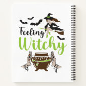 Carnet Feeling witchy magic halloween (Dos)