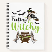 Carnet Feeling witchy magic halloween (Devant)