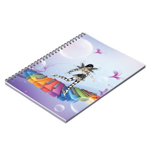 Carnet Féerie de clavier musical (Côté gauche)