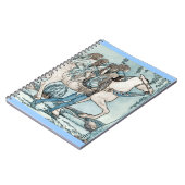 Carnet Féeries à cheval blanc (Côté gauche)