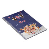 Carnet Fées de Sucre de canne de Noël pour filles de renn (Côté Droit)