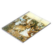 Carnet Fées et lapin (Côté gauche)