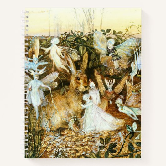Carnet Fées et lapin (Devant)