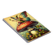 Carnet Fées vintages et champignons (Côté Droit)