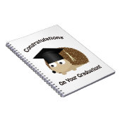 Carnet Félicitation sur votre hérisson d'obtention du (Côté Droit)