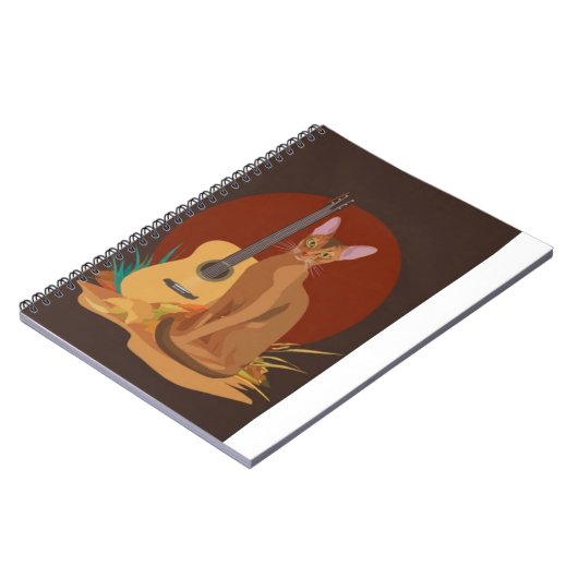 Carnet Feline Autumn Notebook (Côté gauche)