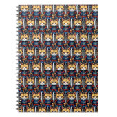 Carnet Feline Samurai Warrior (Devant)