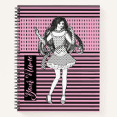 Carnet female friend (Devant)