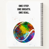 Carnet Female Tennis Player (Dos)