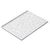 Carnet femelle de saints (Côté gauche)