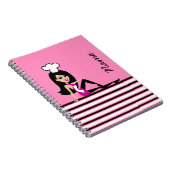 Carnet féminin de fille de cuisinier (Côté Droit)