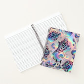 Carnet Féminin Tendance Opale Imprimé Léopard | Monogramm (Intérieur)