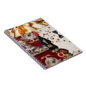 Carnet Feminine Surrealism in Warm Tones (Côté Droit)