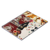 Carnet Feminine Surrealism in Warm Tones (Côté gauche)