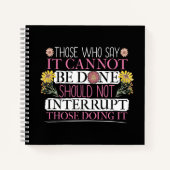 Carnet Femme à la tête (Devant)