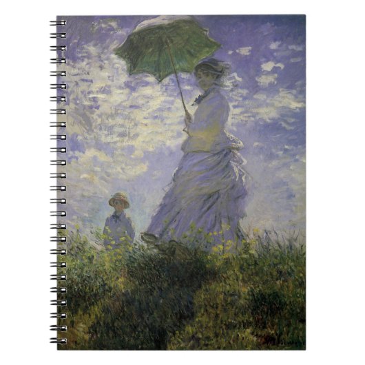 Carnet Femme à l'omrelle de Claude Monet, Art ancien (Devant)