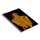 Carnet Femme Abstraite Silhouette Moderne Expressive (Côté Droit)