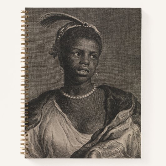 Carnet Femme africaine (Devant)
