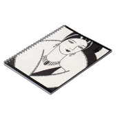 Carnet Femme art déco 1928 (Côté gauche)
