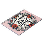 Carnet Femme au chat sans enfant (Côté gauche)