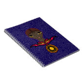 Carnet Femme avec collier et pendentif (Côté Droit)
