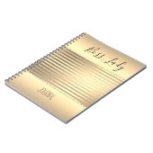 Carnet Femme Boss Gold Sleek (Côté gauche)