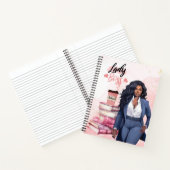 Carnet Femme d'affaires ambitieuse et autonome (Intérieur)