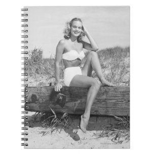 Carnet Femme dans le bikini