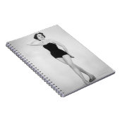 Carnet Femme dans le corset noir (Côté Droit)
