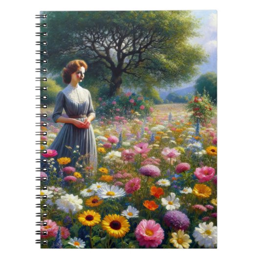 Carnet Femme dans Meadow 2 (Devant)