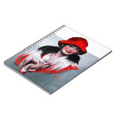 Carnet Femme dans Red Hat (Côté gauche)
