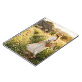 Carnet Femme dans un champ de blé (Côté gauche)