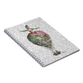 Carnet Femme de ballon à air chaud 2 (Côté Droit)