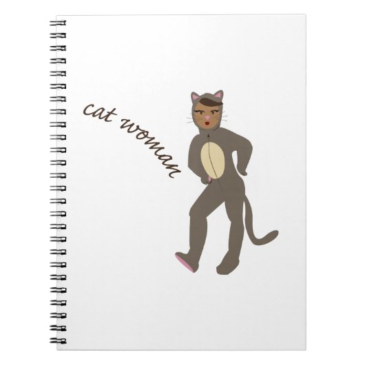 Carnet Femme de chat (Devant)