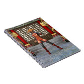 Carnet Femme de combat asiatique (Côté Droit)