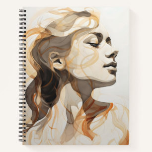 Carnet Femme de croquis Abstraite