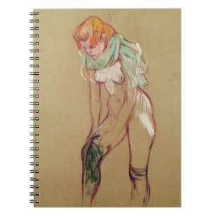 Carnet Femme de Henri De Toulouse-Lautrec tirant vers