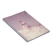 Carnet Femme détendant sur la plage (Côté Droit)