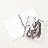 Carnet Femme Dragon Personnalisée (Intérieur)