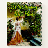 Carnet Femme en serre par Otto Eerelman (Dos)