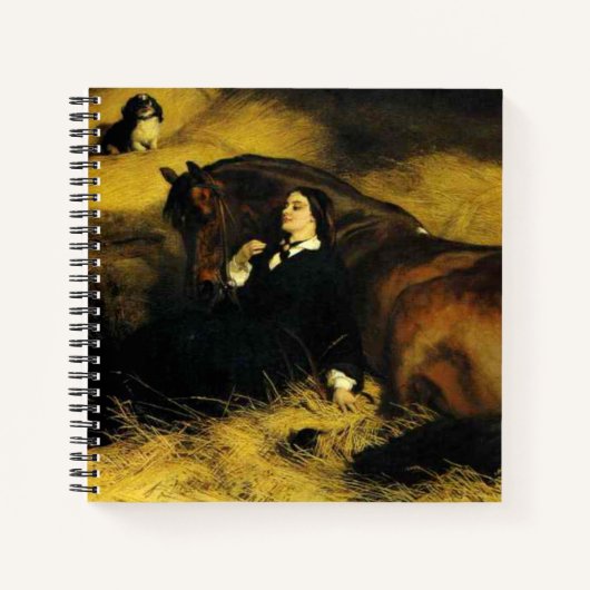 Carnet Femme et Cheval (Devant)