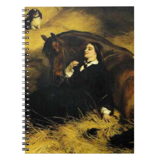 Carnet Femme et Cheval (Devant)