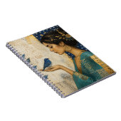 Carnet Femme et un oiseau bleu (Côté Droit)