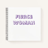 Carnet Femme Fierce (Devant)