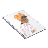 Carnet Femme forte et belle souriante (Côté Droit)