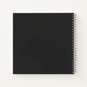 Carnet Femme gothique (Dos)