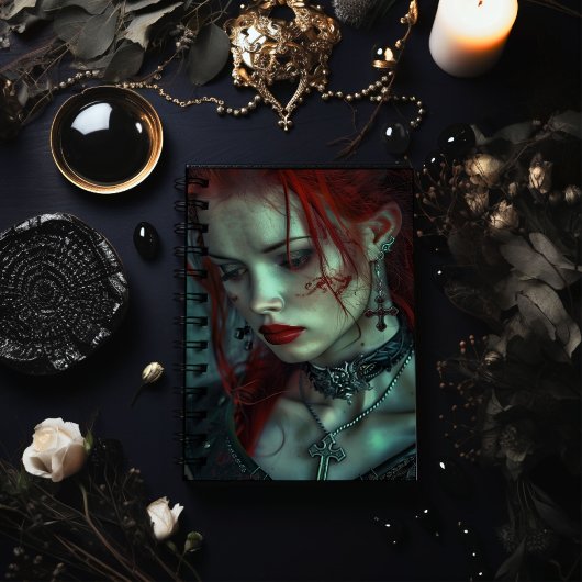 Carnet Femme Gothique