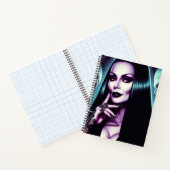 Carnet Femme gothique vintage (Intérieur)