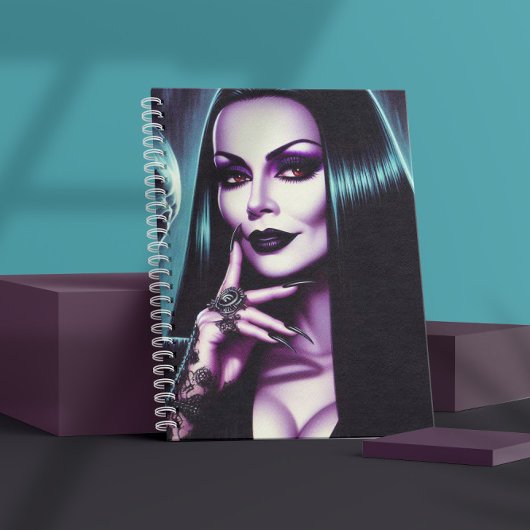 Carnet Femme gothique vintage